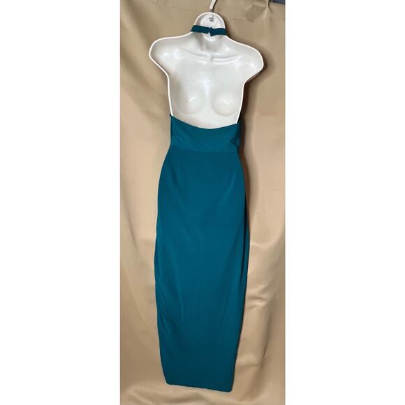 Stylestalker Teal Riscal Gown S df1 - Picture 10 of 11